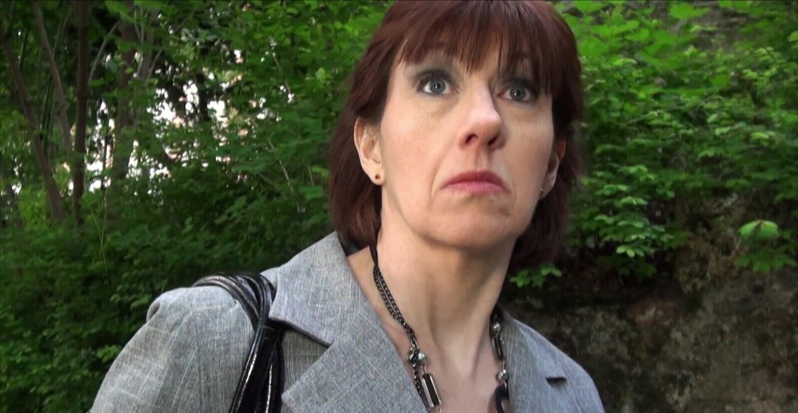 Horny mature Sophie Pasteur drops panties hardcore fucking