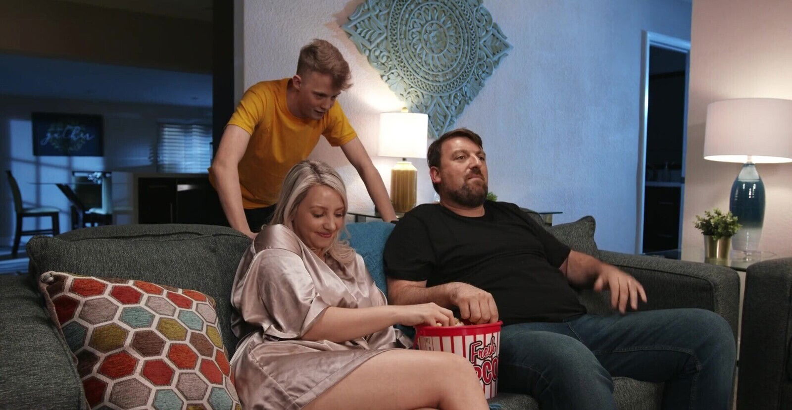 Passionate fucking ends with mouth blonde Charlotte Rayn