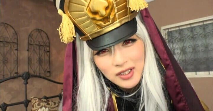 Kinky Japanese porn video with sexy Hakii Haruka cosplay