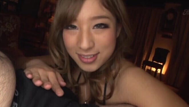 Sucking stiff dick pleases Sakura Chinami more than anything