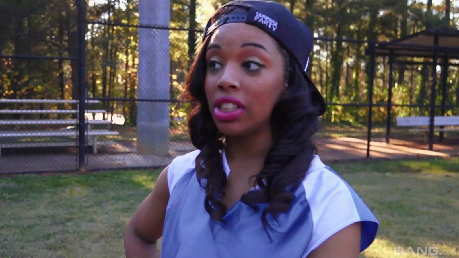 Ebony hotties Megan Million April Fools have nice