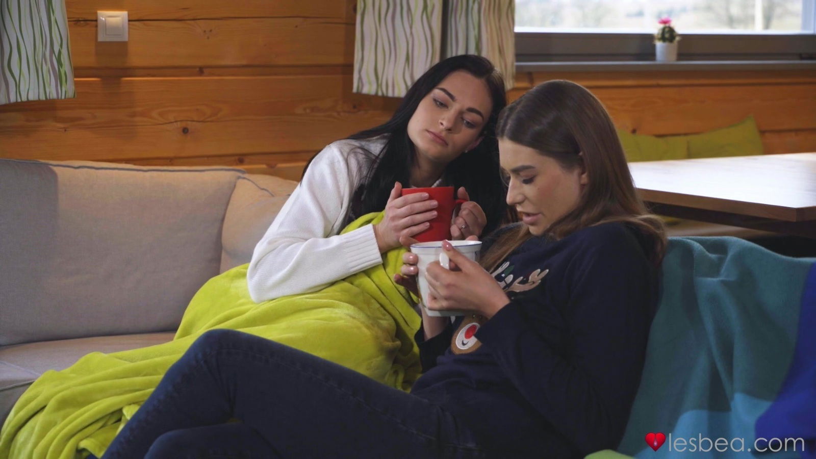 Passionate lesbian between sweet Tasty Stacey Leanna Lace