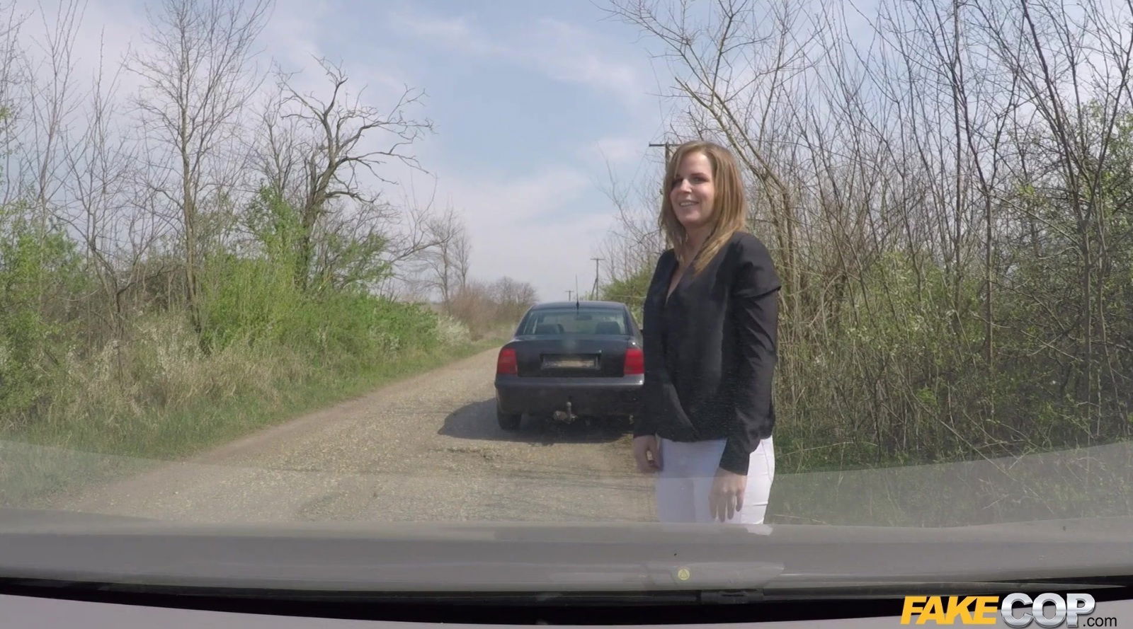 Cara Wolf can't wait jump hard stranger's penis after blowing