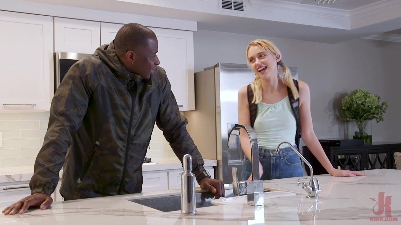 Teen sluts Chloe Cherry Michele James share black