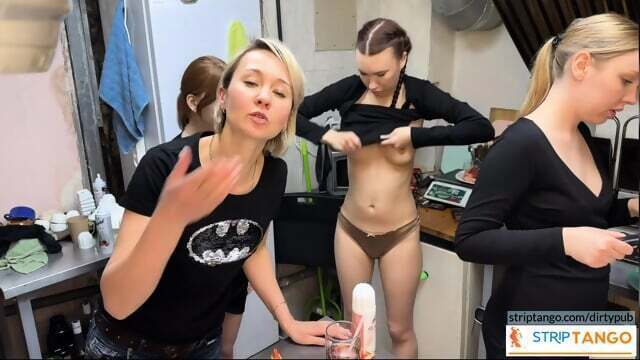 Girl from College Licks Year Woman during their work fast food!