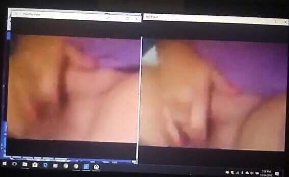 Shannon playing with pussy