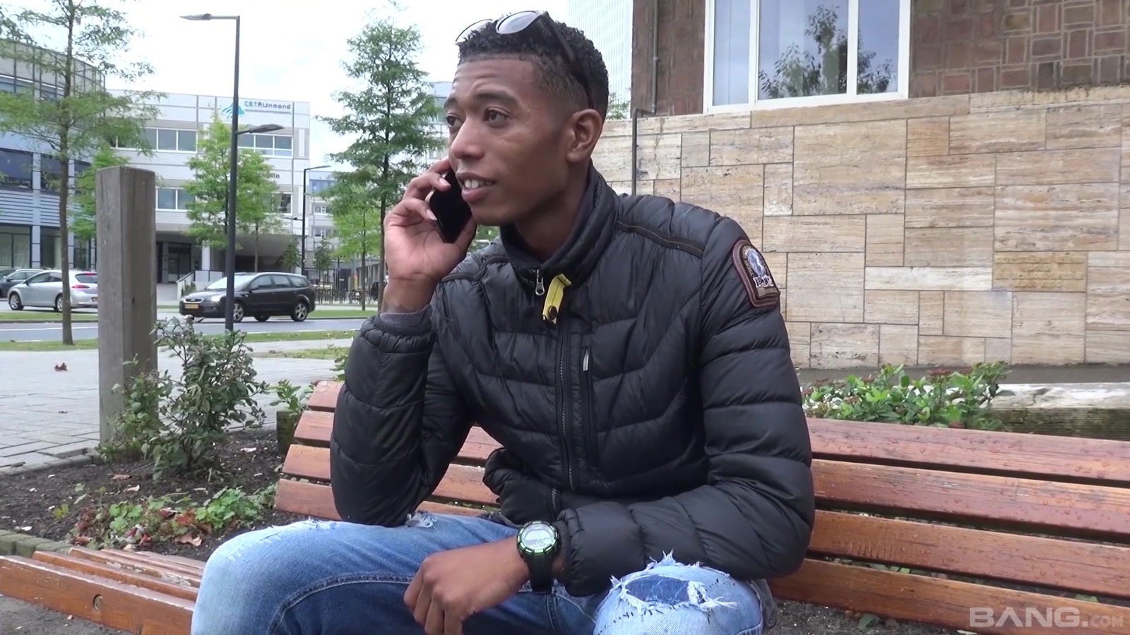 Brunette Larissa White wants fuck with black more than anything