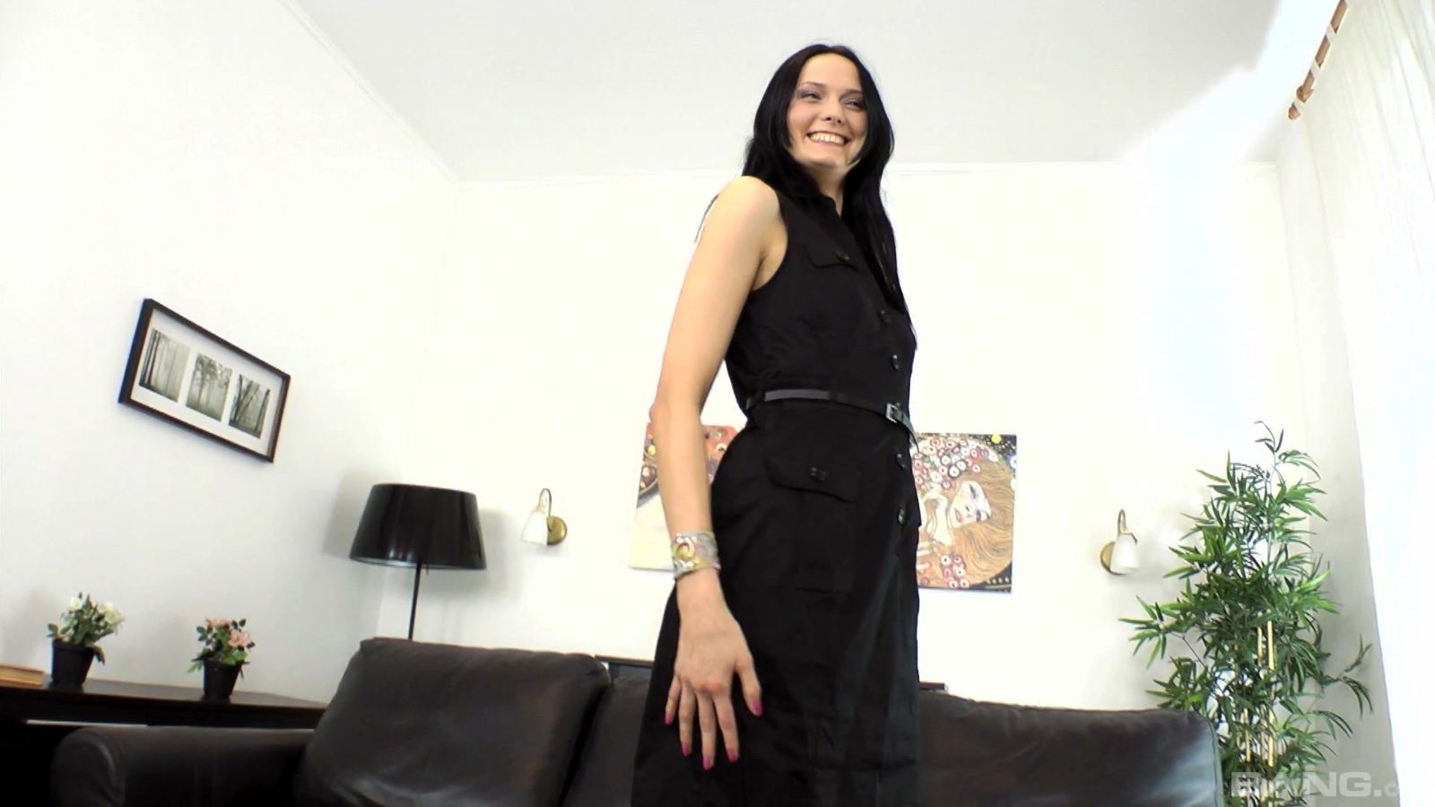 Nothing makes skinny Valentina Cross happy like riding