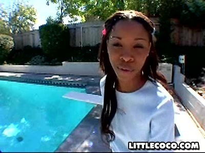 Ebony bombshell Skyler Dupree gets pounded hard doggy style