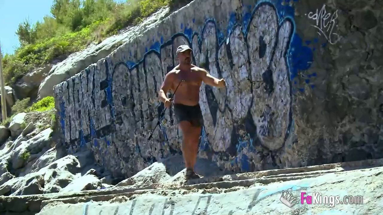 Manuella Pimenta fucked hard during great beach game