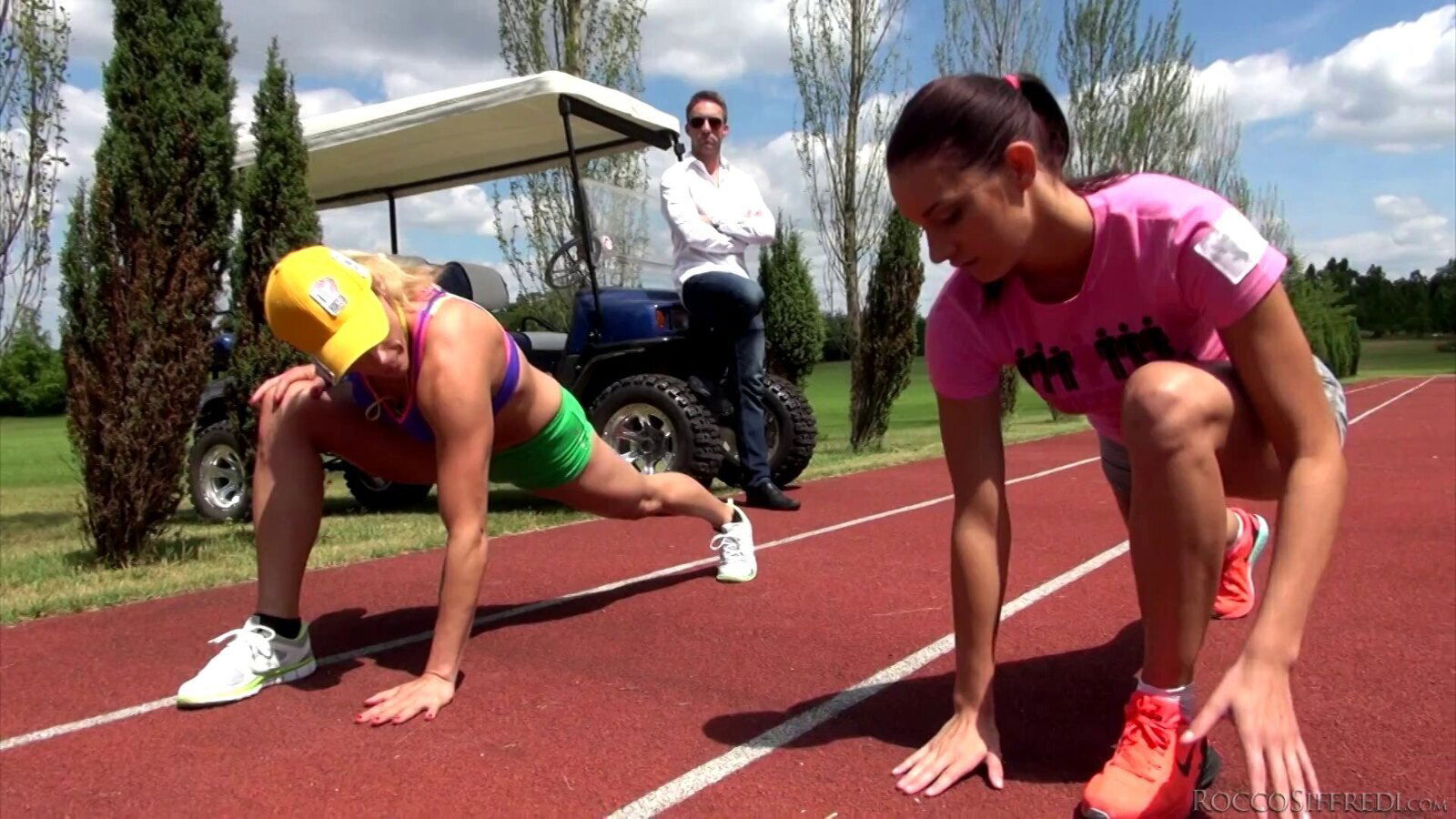 Brittany Bardot Felicia Kiss curious about dick