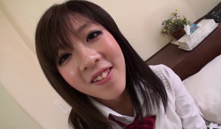 Miyazaki gives blowjob bushy hole slammed