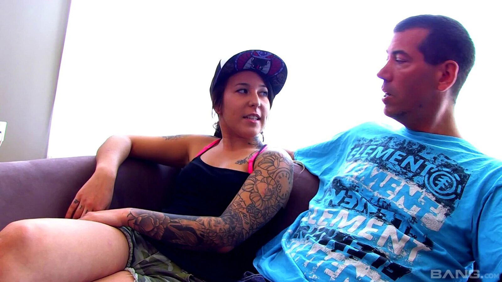 with pair small Vaneska Nikova pounded rough