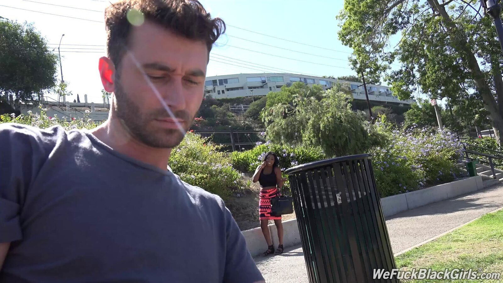 Ebony Lisa Tiffian loves white