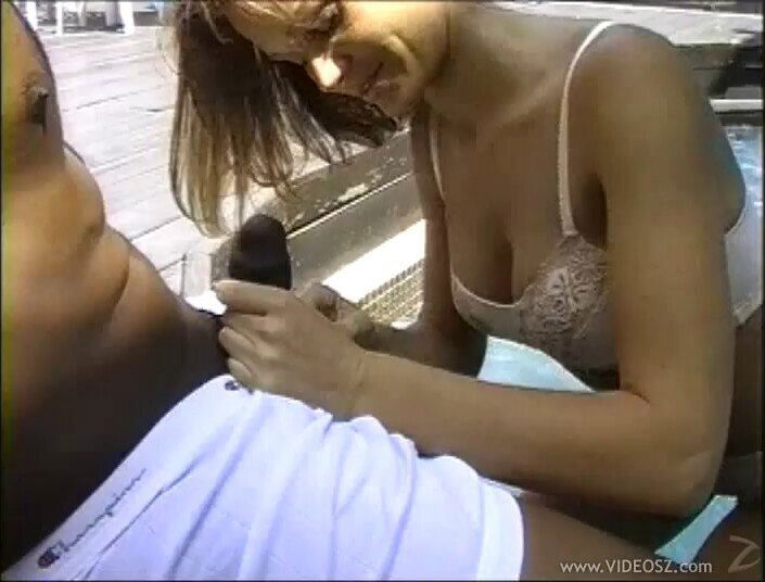 Steamy Barett Moore Interracial Retro Video