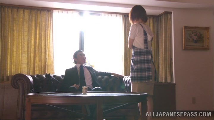 Azusa Itagaki fucked silly while hear moan