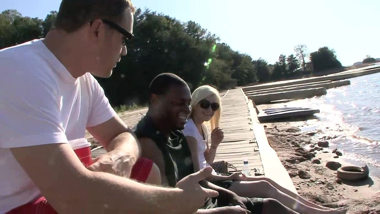 Interracial boat slutty blonde Jada Love