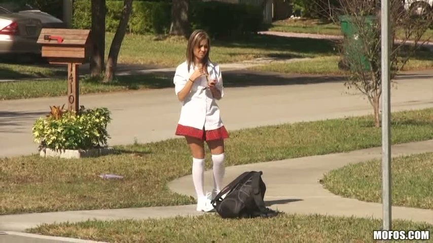 Sexy Jessicka Alman Looks Sweet White Socks