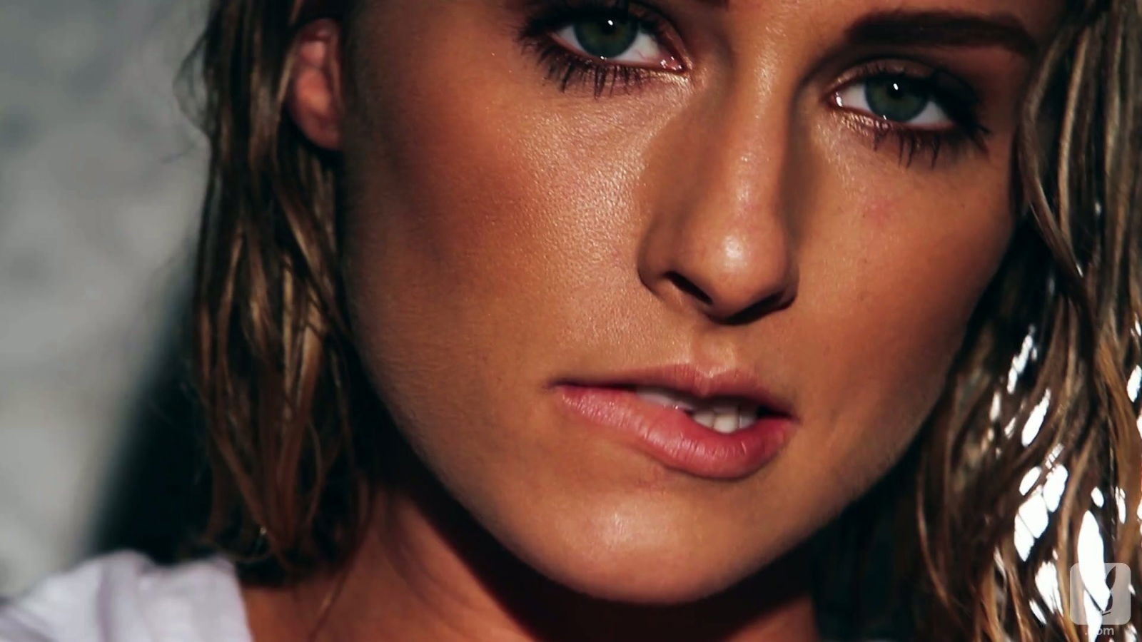 Traci Denee's Playboy backstage photo shoot shower