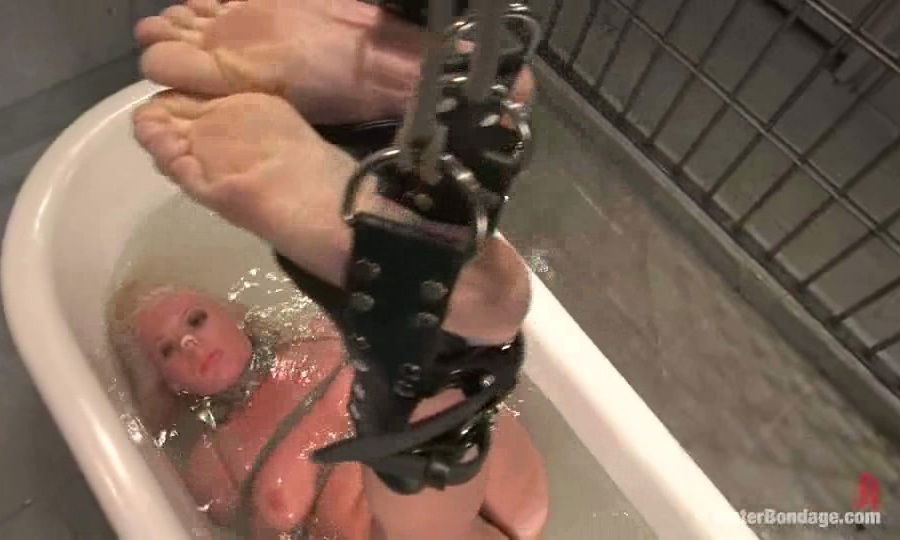 Tamra Toryn gets tortured bathtub prison ward
