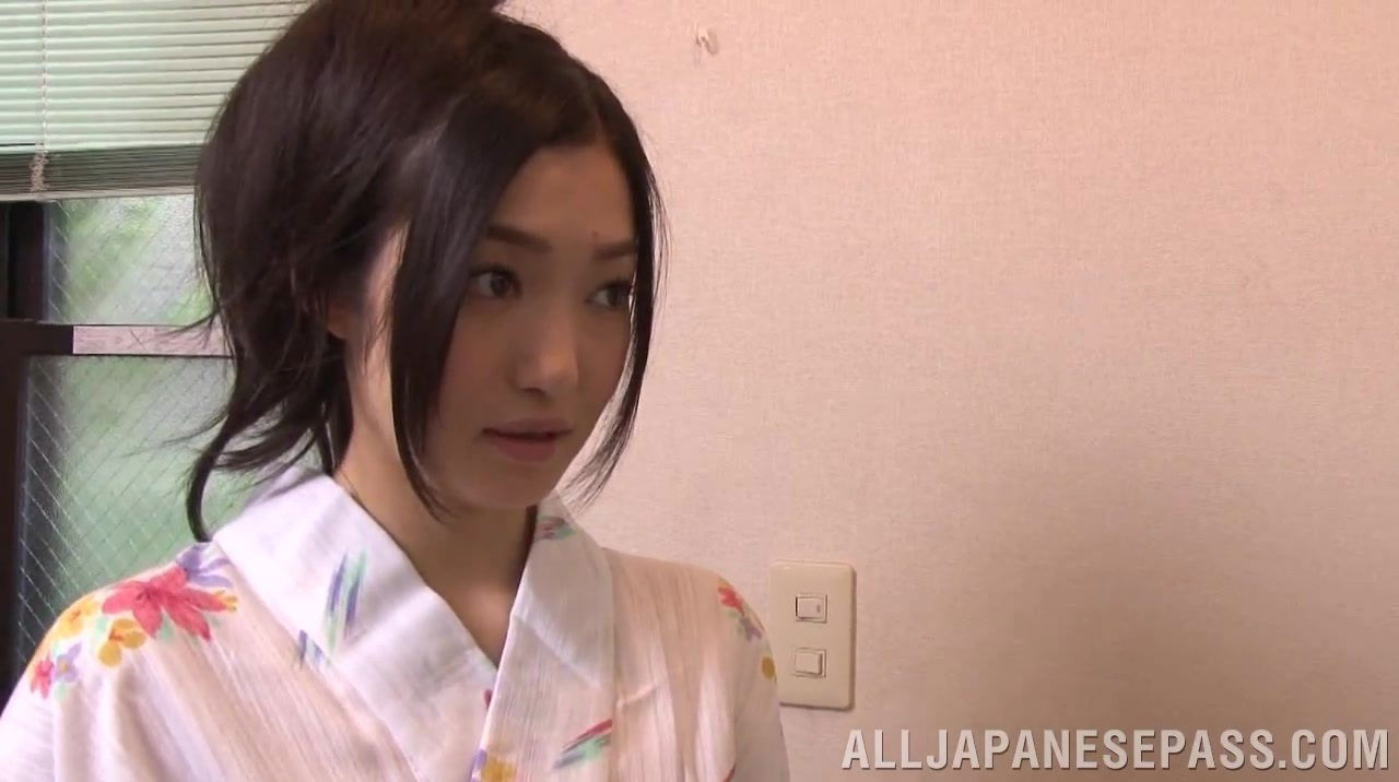 Mature enjoys fresh tight pussy Honami Uehara