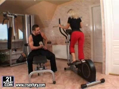 Sexy Debbie White gets fucked couch