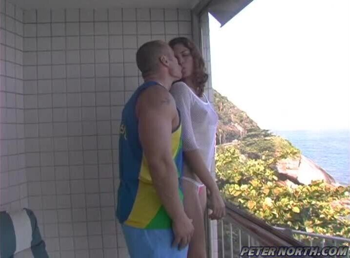 Latina Fever getting some serious outdoor sex!