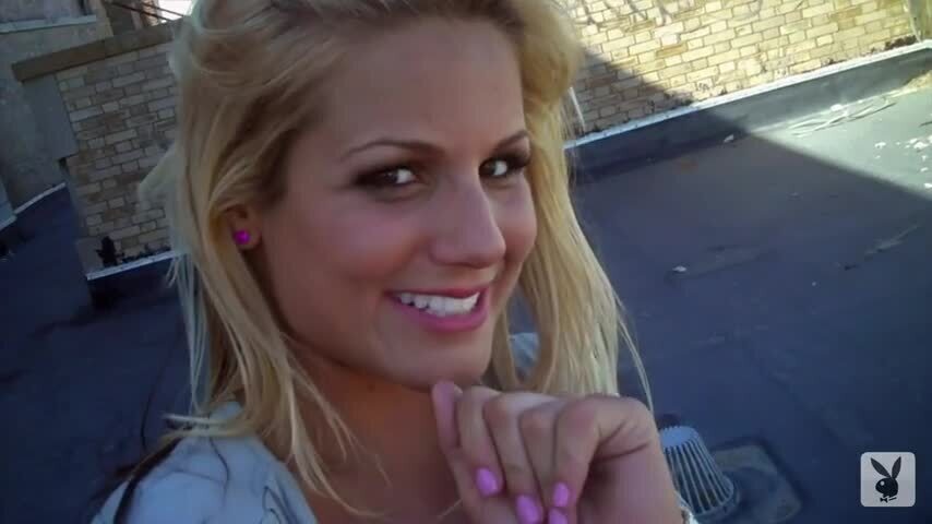 Ashlyn Letizzia pretty roller girl poses outdoors