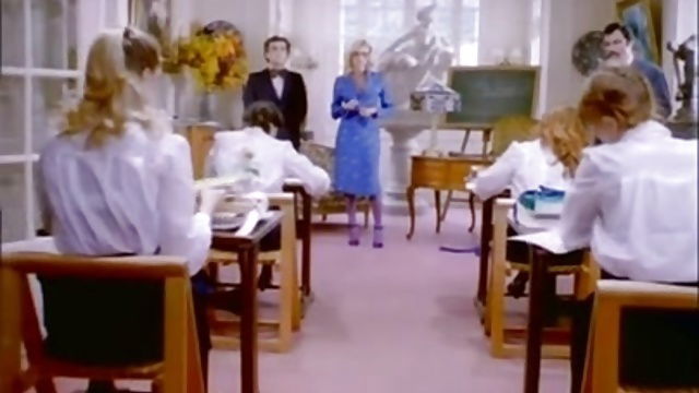 Famous Brigitte Lahaie French retro vintage porn Petites Ecolieres (1980)