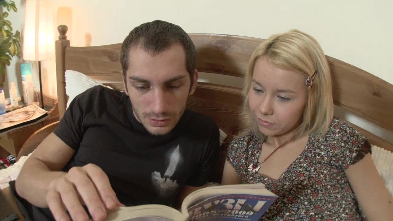 Thrilling action with Russian teen Silvia Beel