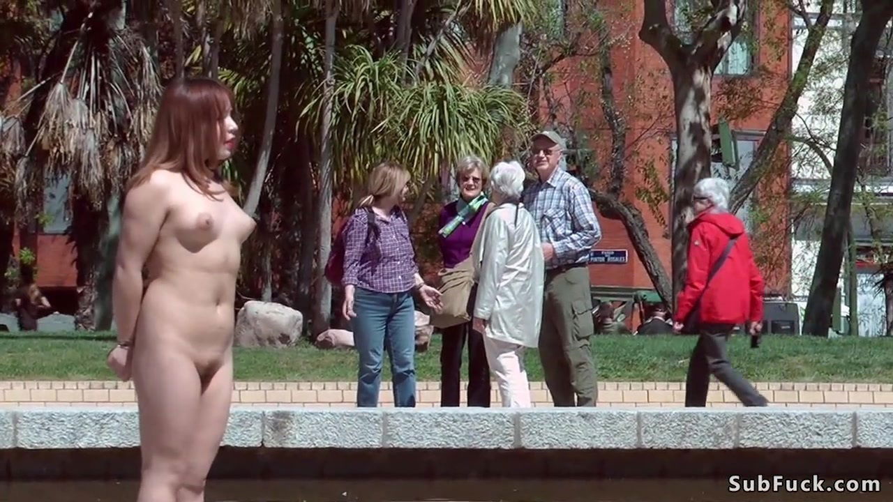 Japanese slave nipples tormented public