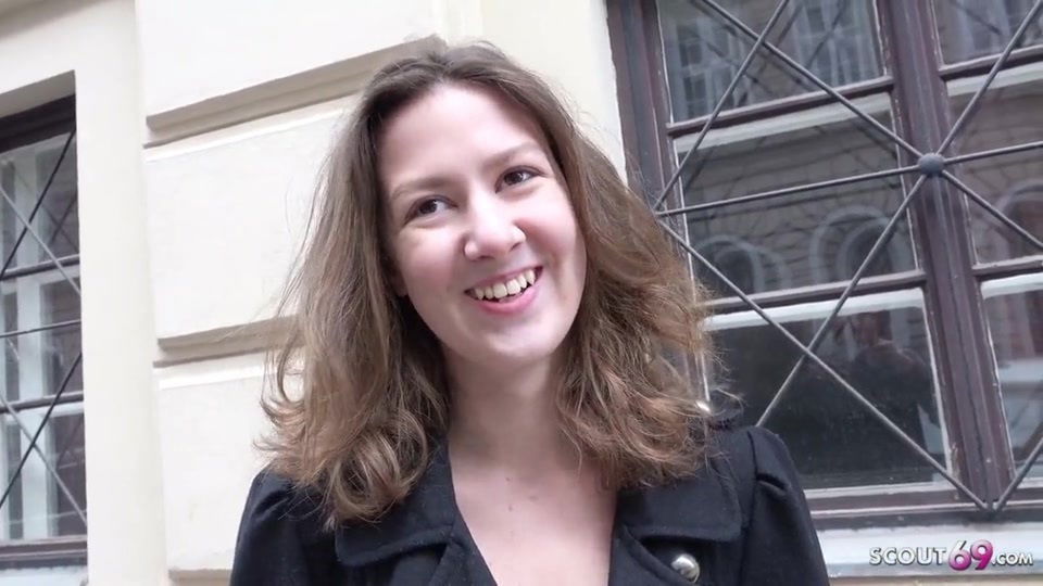 GERMAN SCOUT College 18-Years-Old Alessandra Nail Casting