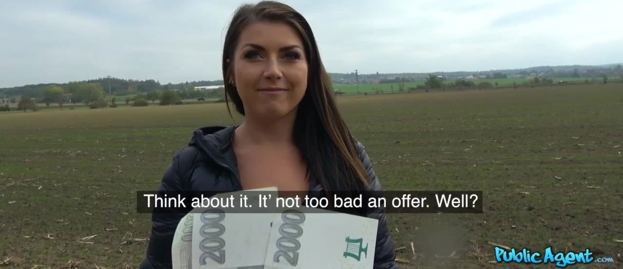 Forest fuck with Czech hooker Nika Black