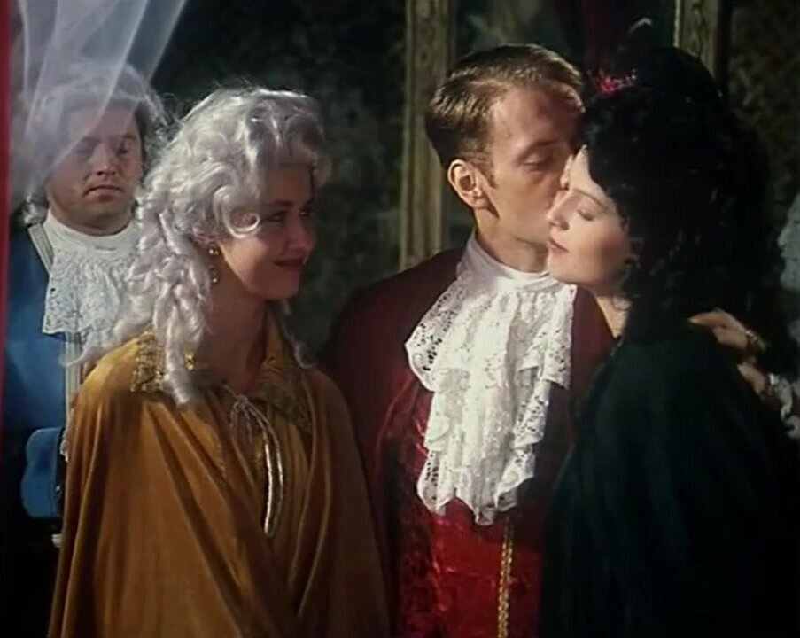 costumed retro porn movie makes