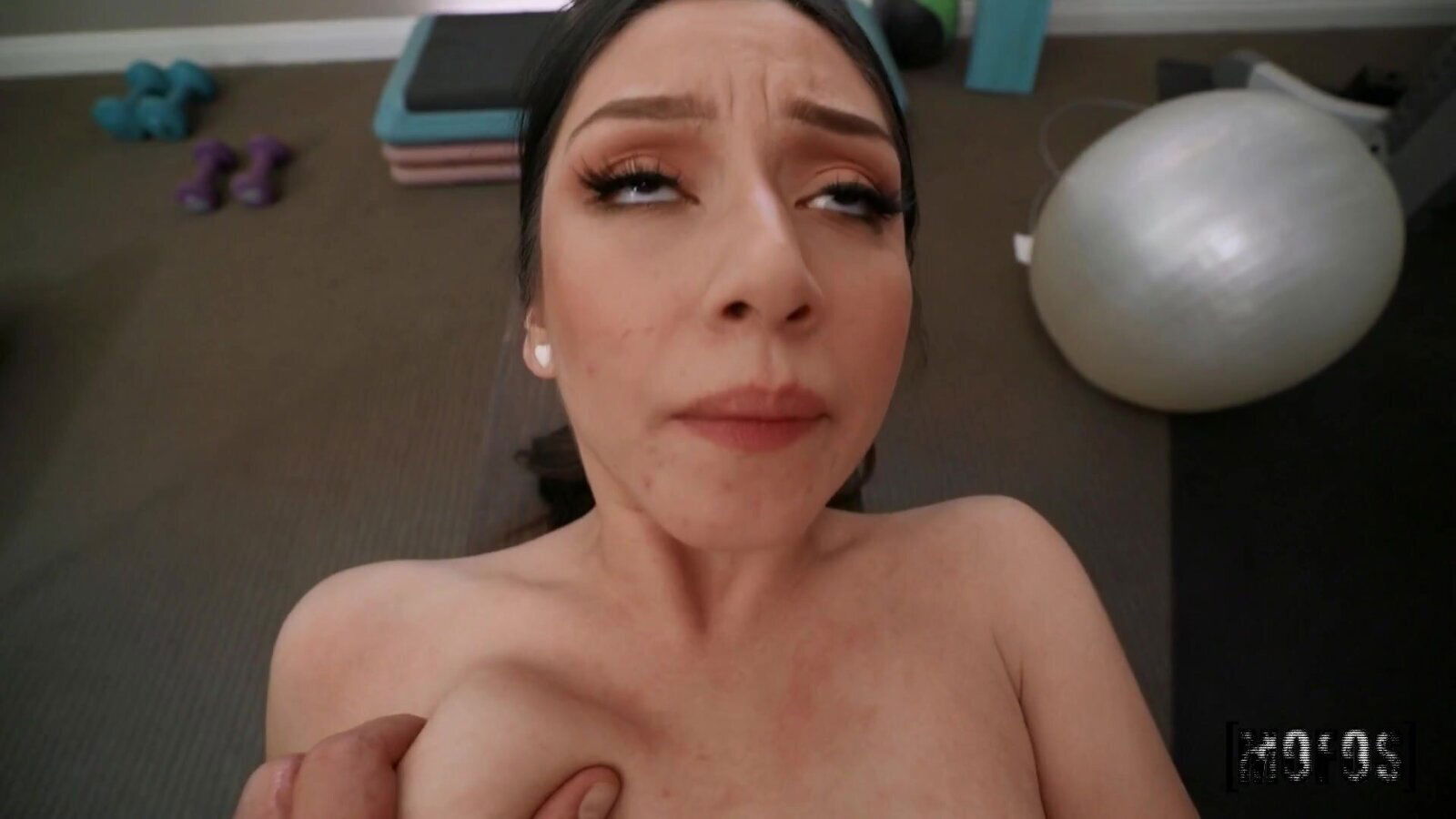 Latina naughty Camila Cano with appetizing buttocks clip