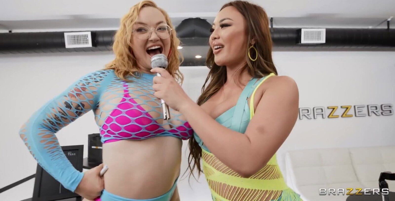 Naughty Kazumi Emma Magnolia surprising scene