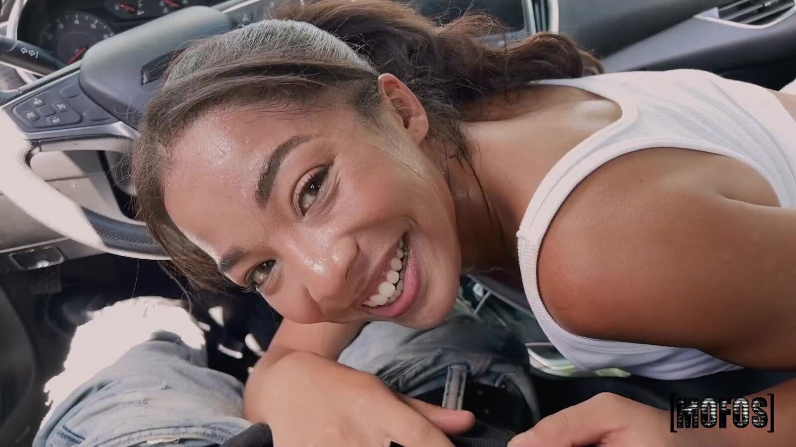 Spic teen Malina Melendez catchy movie