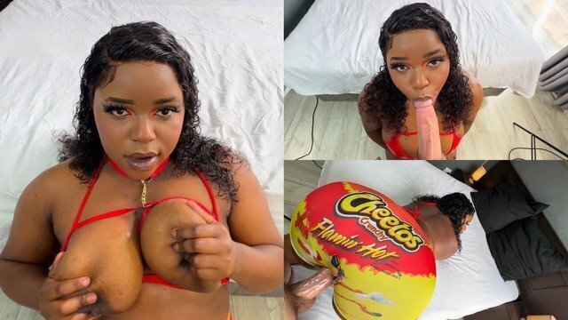 Sneaky White Fucked Through Hole Tight Yoga Pants