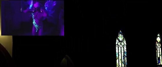 Nude Neon Angel plays MADISON vr until he crashes the game (no sex let's play)