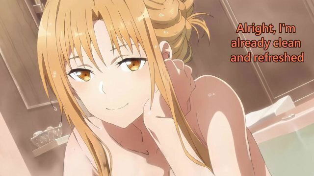 Asuna shows will good wife (Vanilla, Sex)