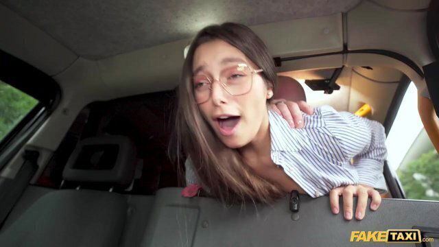Fake Taxi Natural Italian dressed schoolgirl