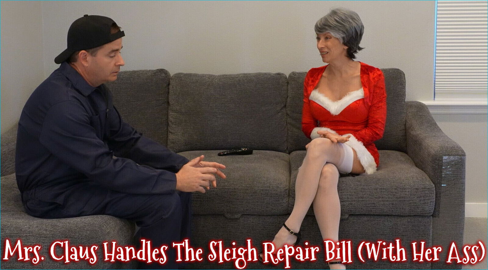 Mrs. Claus Handles Sleigh Repair Bill With FUCKTACULAR
