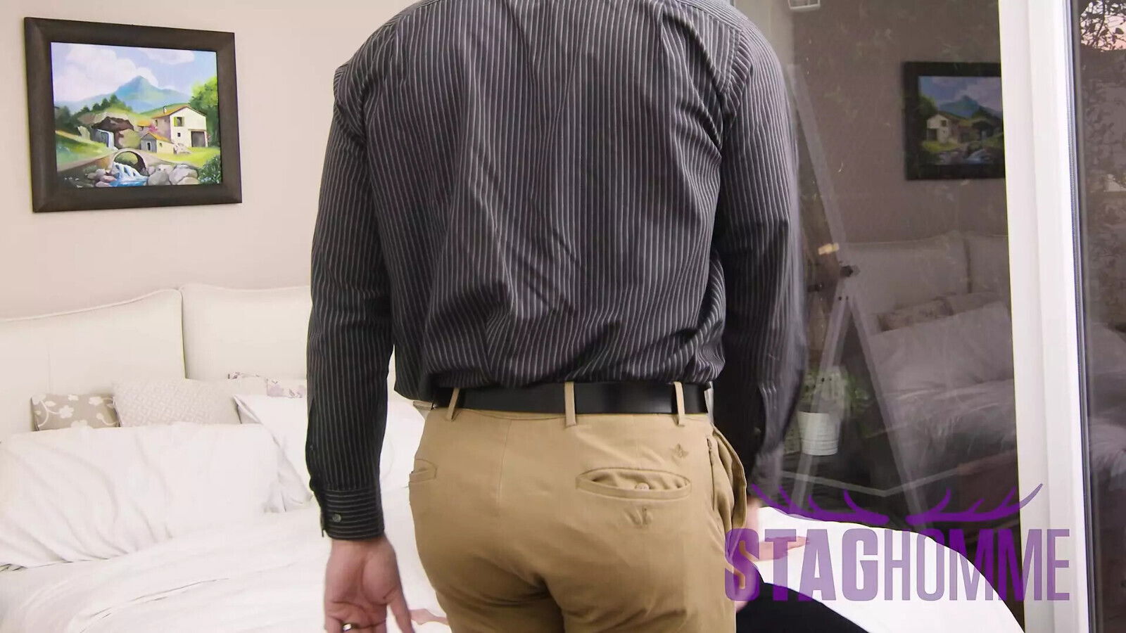 Staghomme Uncut businessman Peter dominates Bastian Karim