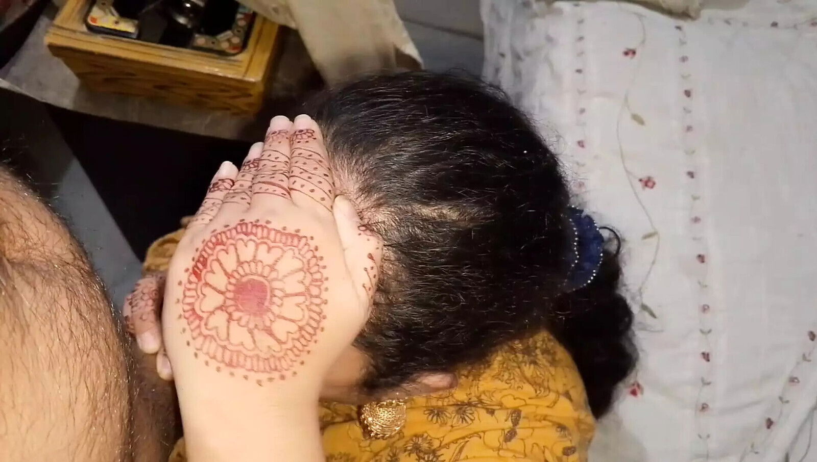 Desi Indian Bhabhi with Tailor