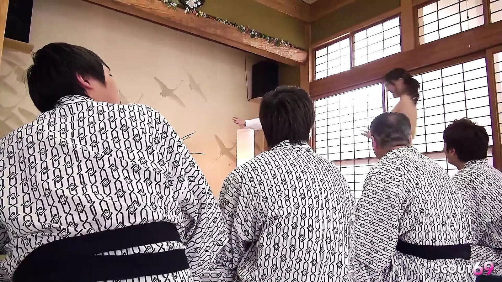 Full Uncensored Group Orgy with Girs Fucked Older Guys Without Condom