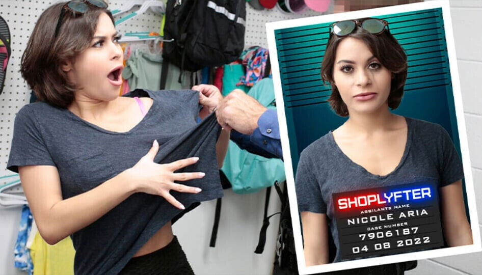 Shoplyfter Rich Girl Nicole Gets Caught Shoplifting