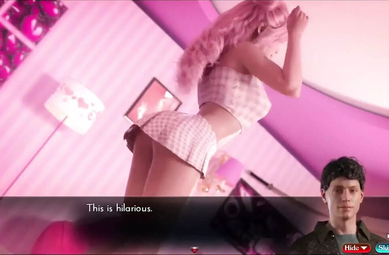 Pink Girl Send Dancing Video