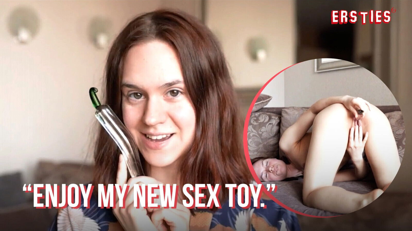 Ersties Sexy Shoots First Solo Masturbation Video