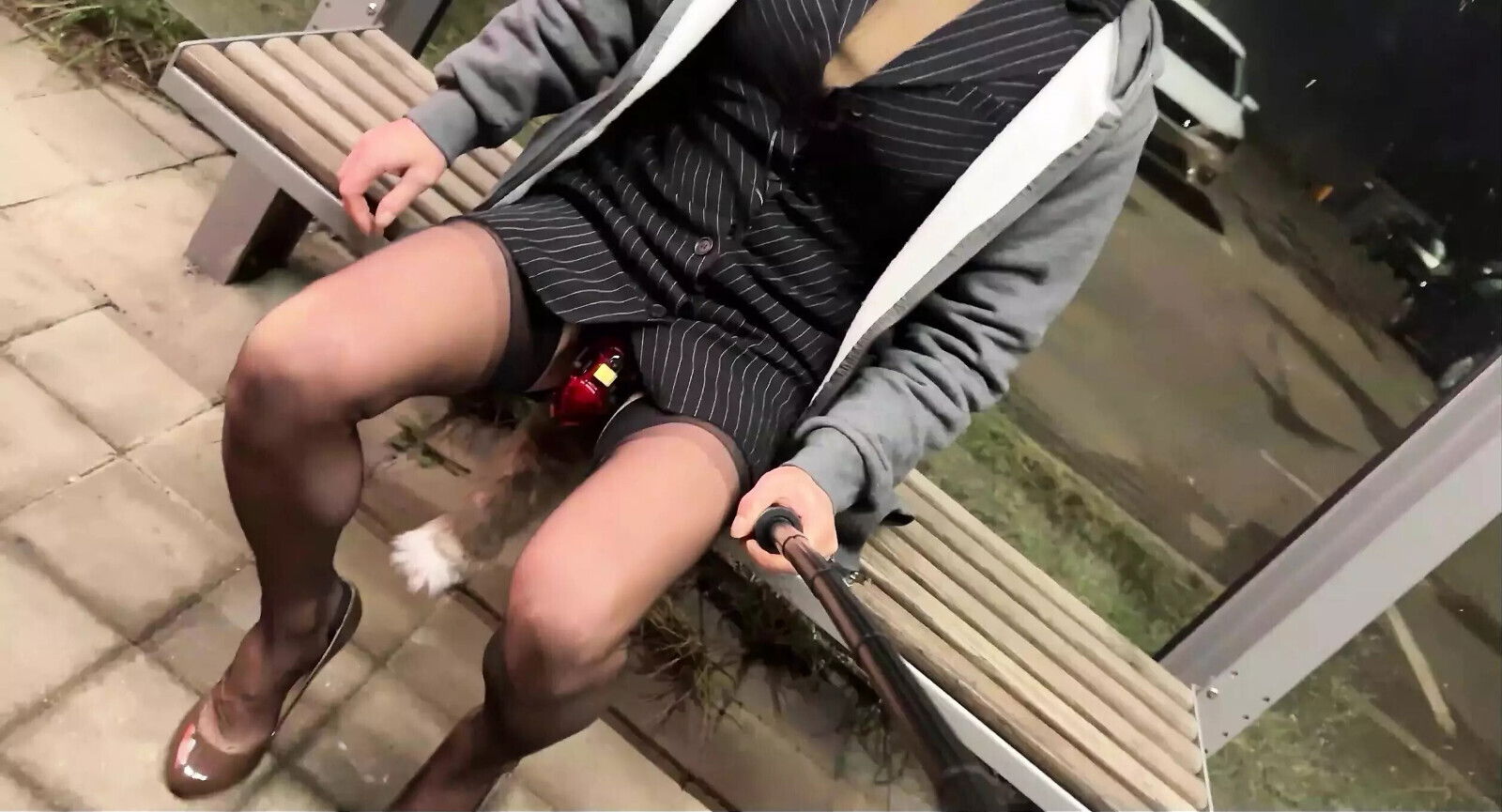 real seam nylons chastity cage road, also myself vigorously cage