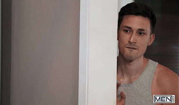 Kane Watches Roman Todd Pumping Iron Gym, Gets Horny Dick